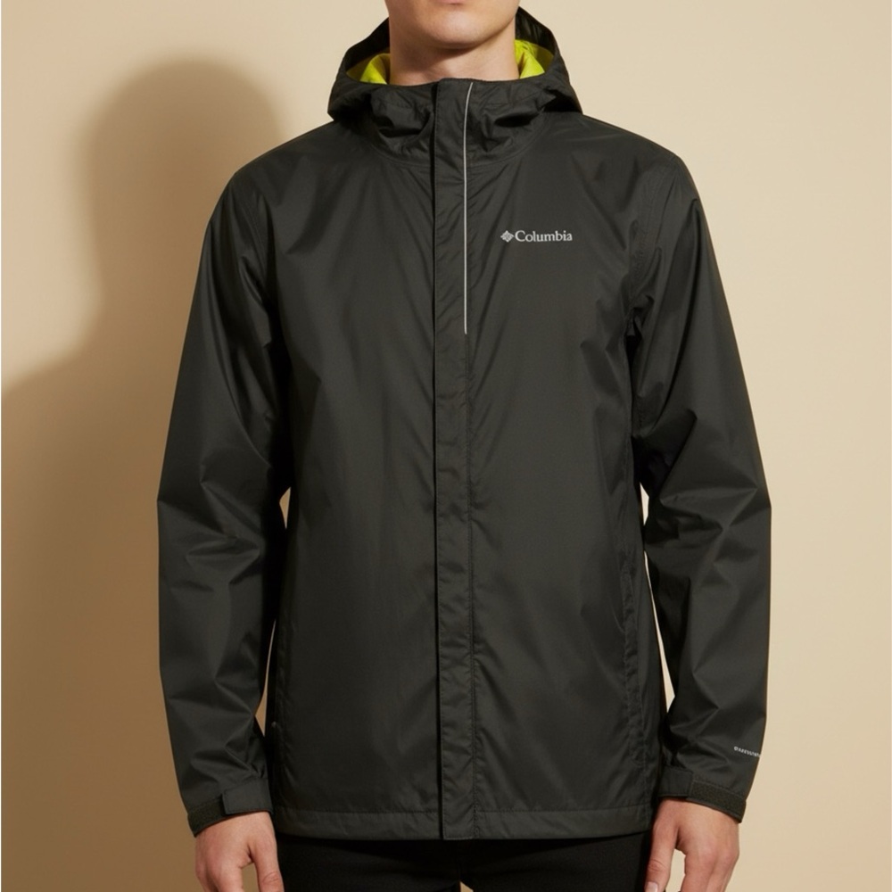 Kids-Columbia Omni-Tech Gray‎ Jacket-Sz XL